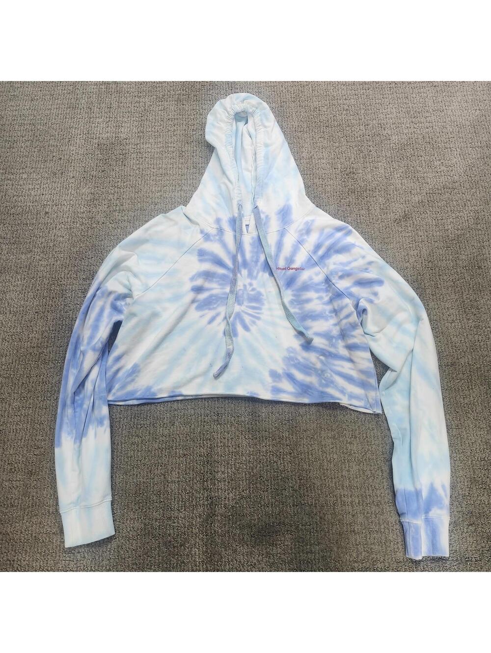Spiritual Gangster Hoodie Women’s Multicolor Long Sleeve Size Medium